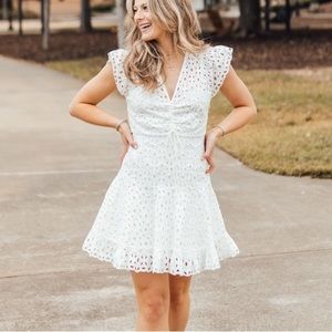 Beautiful White Summer Dress